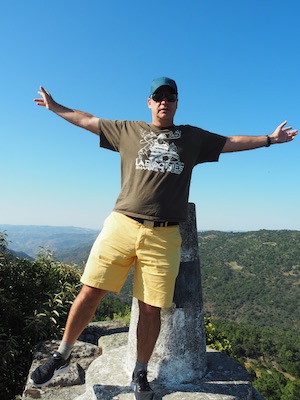 Hugo à la montagne